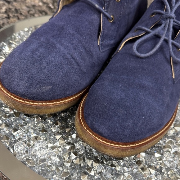 Banana Republic Deep Blue Suede Chukka Boots 9 main image 5